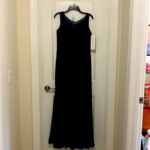 Bill Levkoff Navy formal dress